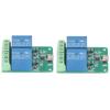 2Pcs Relay Module 2 Channel 5V Plug and Play USB PC Intelligent Control Electric Relay