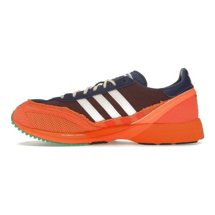 Bad Bunny x adidas Adizero SL72 Scarpe da Ginnastica Unisex Alta Moda Rosso Marrone Bianco Gesso JP8815