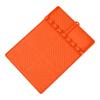 Barbecue Pad for Camp Cooking Tables with Side Shelf Fit, Channel Top, and Corner Tray for Meal Service Daily Use