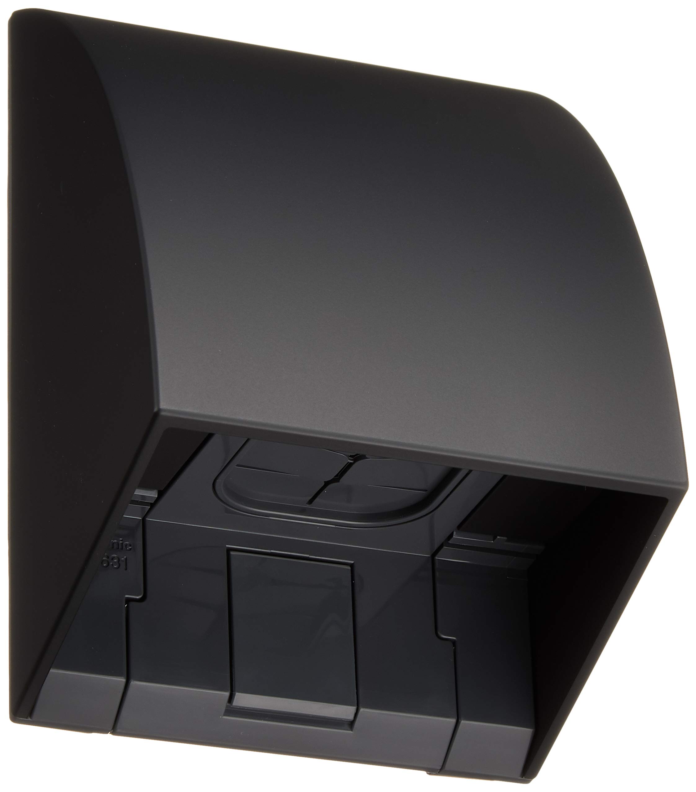 

Panasonic Smart Rainproof Line For Exposed and Recessed Black WP9631B Cover, Use,