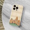Cute Cartoon Capybara Case For iPhone X,14,16,Mini,XS,SE,12,15,Pro,17,Plus,11,Max,13,XR,Transparent Soft Cover