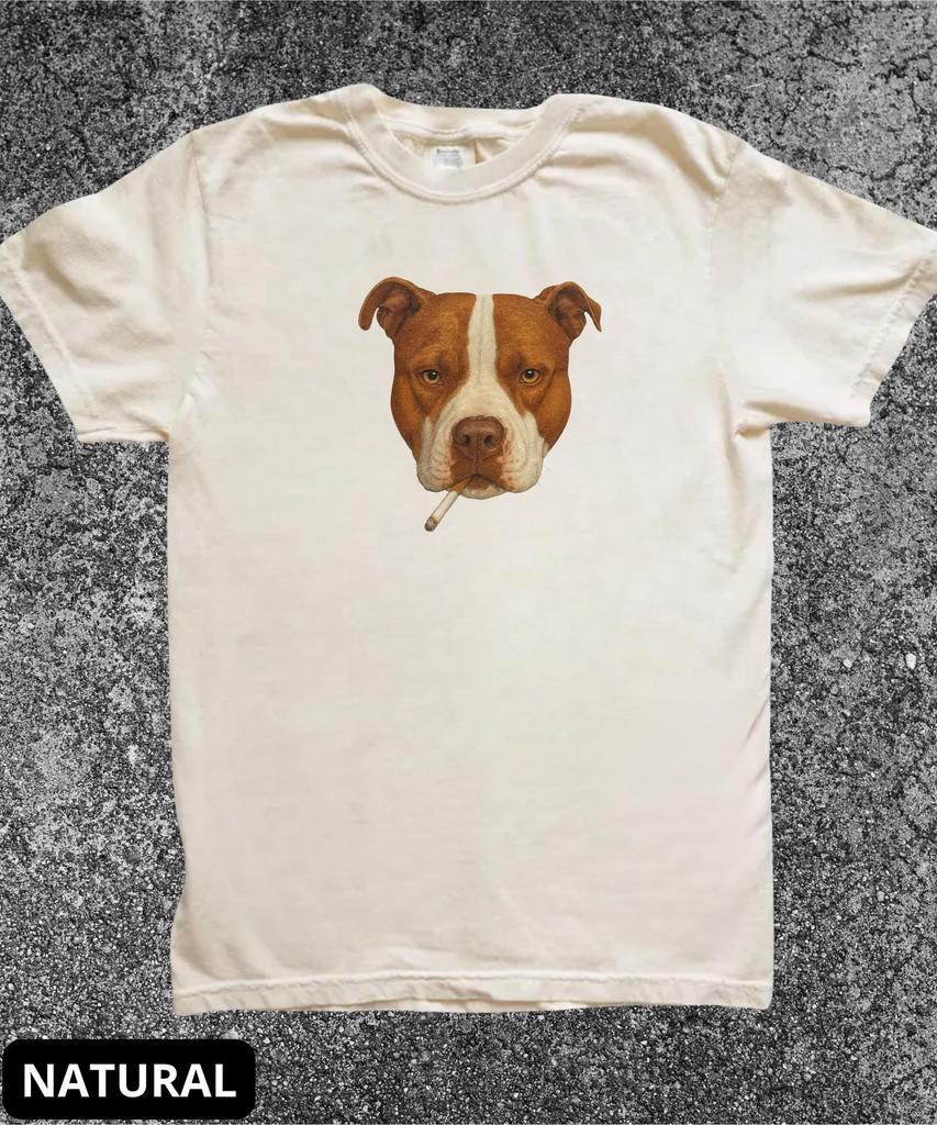 Tuxedo Pitbull Y2K Shirt,Gifts For Dog Owners,Vintage Dog Tee for Men Women, Edgy Retro 90s Grunge T-shirt, Aesthetic Tee,Animal Lover Gift