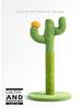 Sisal Cactus Cat Climbing Frame and Scratching Post Toy