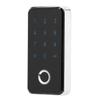 Smart Keyless Fingerprint Digital Password Electronic Lock For Cabinet File Locker(Silver)