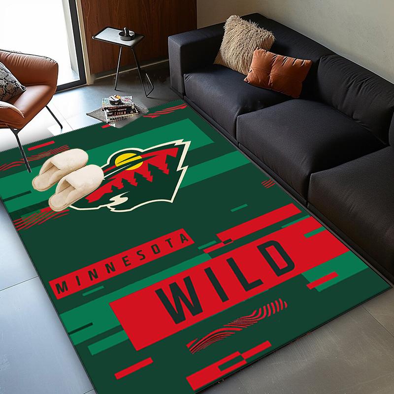 Winnipeg Hockey Team Area Rug Suitable for Indoor And Outdoor,Carpets for Kitchens, Homes, Offices, Living Rooms,Home Decor,Christmas Gift
