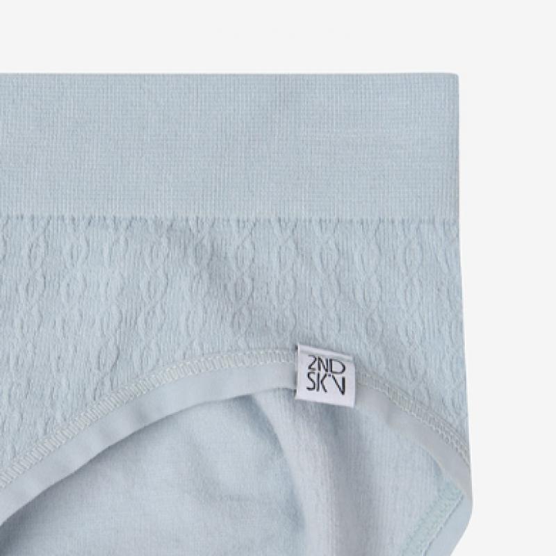 2ND SKIN Seamless Cable Brief Bra Panty Set Dgwsu1100+dgwsu1101