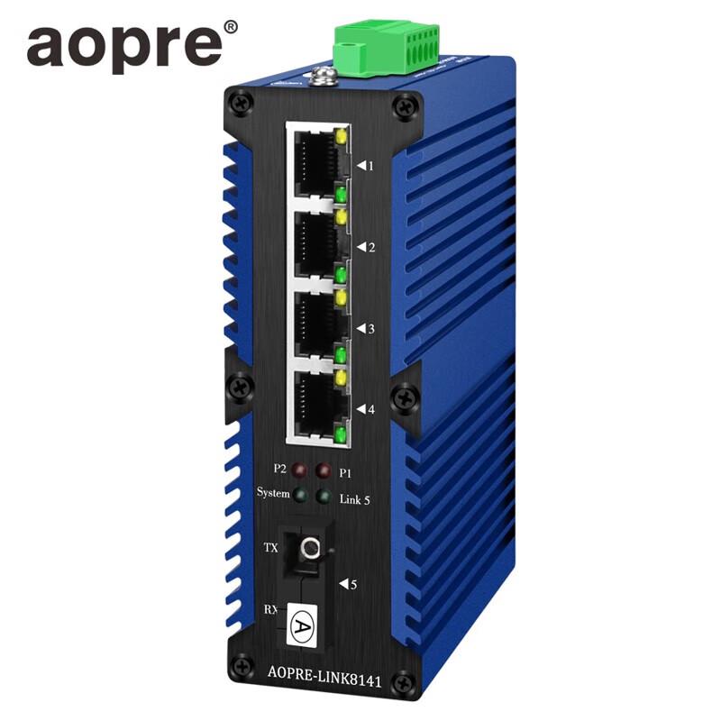 

Aopre Industrial Fast Ethernet Fiber Optic Transceiver Switch
