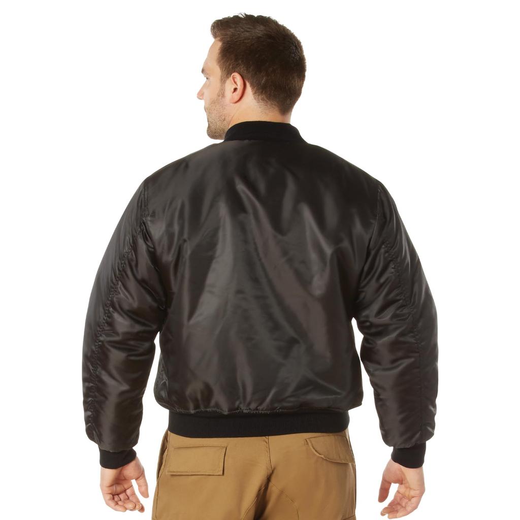 Flight Jacket USA Model Black M [Rothco] MA-1 Men's [Item] (7324)