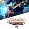 Guitar Pickup Single Coil Electric Part Metal Replaces Neck Bridge for Practice