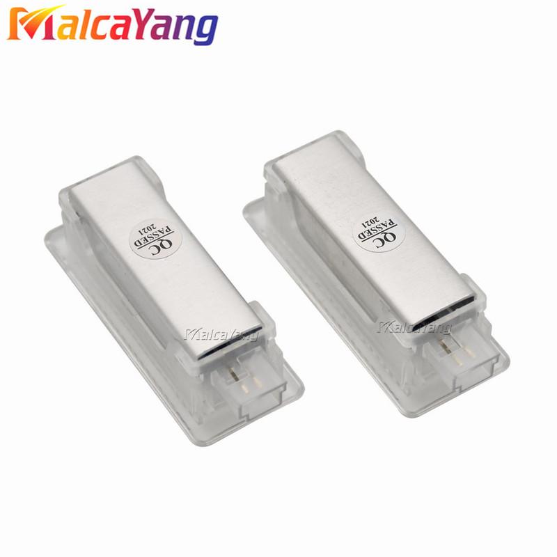 No Error For Mercedes Benz ML-Class W166 E-Class Couple C207 Cabriolet A207 LED License Plate Light Welcome Light Courtesy Lamp