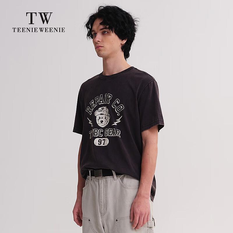 Teenie Weenie Men s Distressed Washed Retro Short Sleeve T-Shirt L