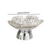 Footed Fruit Bowl Candy Plate Portable Multipurpose Decor Elegant Serving Tray Vegetable Holder for