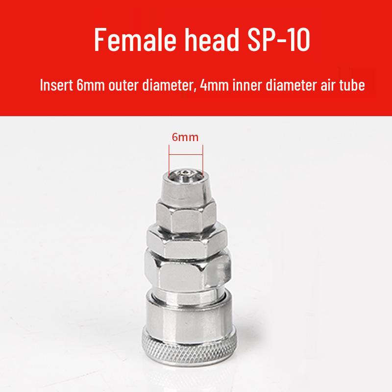 Pneumatic C-Type Quick Connector for Air Hose and Compressor Accessories