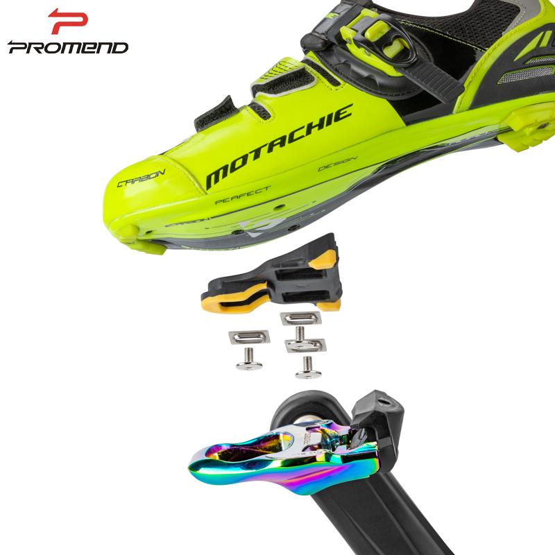 For Rainbow Color PD-R97Y Aluminum Chromoly Spindle for Cleat Pedal Self-Locking Road Bike Pedals Sealed Bearing Bicycle