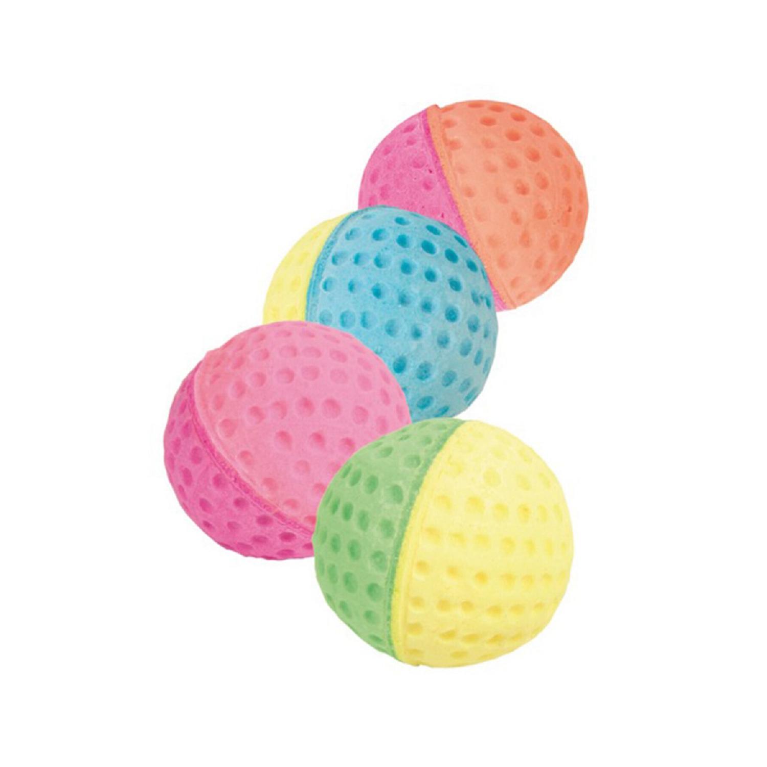 

Игрушка для кошек, губка, шарик 4 см, 4 шт.