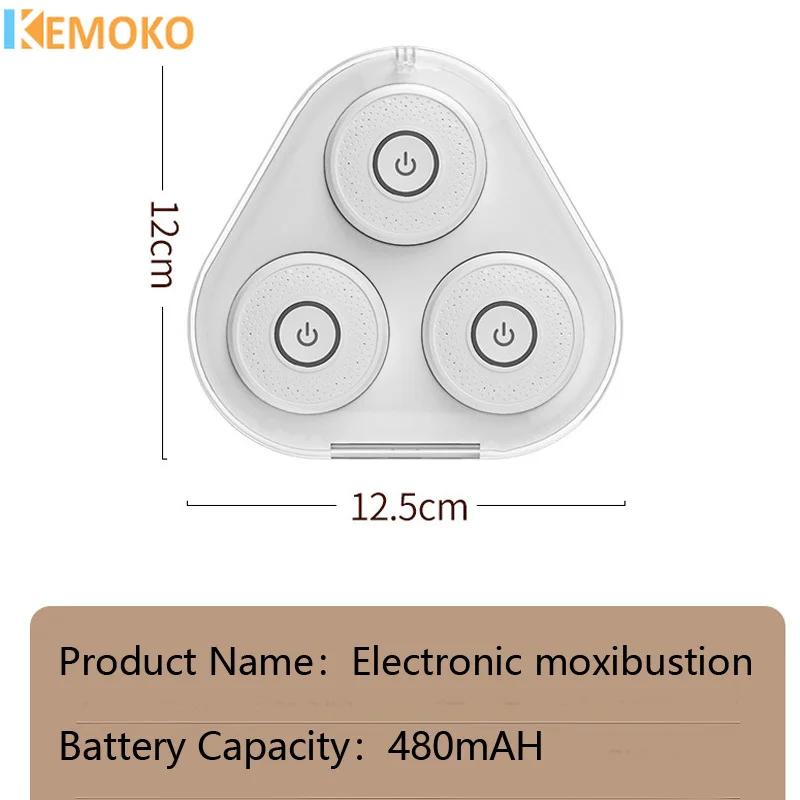 Räucherung Tragbar Wiederaufladbar Rauchlose Moxibustion Mini Moxibustion Apparat Gerät Erwärmung Akupunkturpunkt Massage Schmerzlinderung