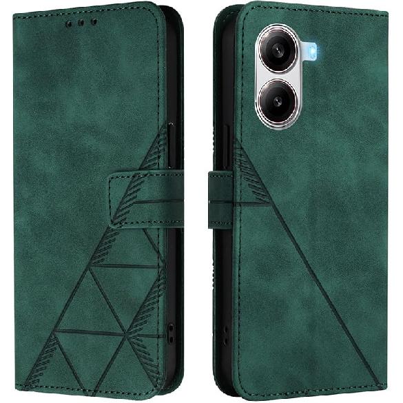 Flip Case for Poco X7 Pro 5G Faux Leather Wallet Holster with Cards Holder Kickstand Magnetic Closure Shockproof Folio Protect Cover for Xiaomi Poco