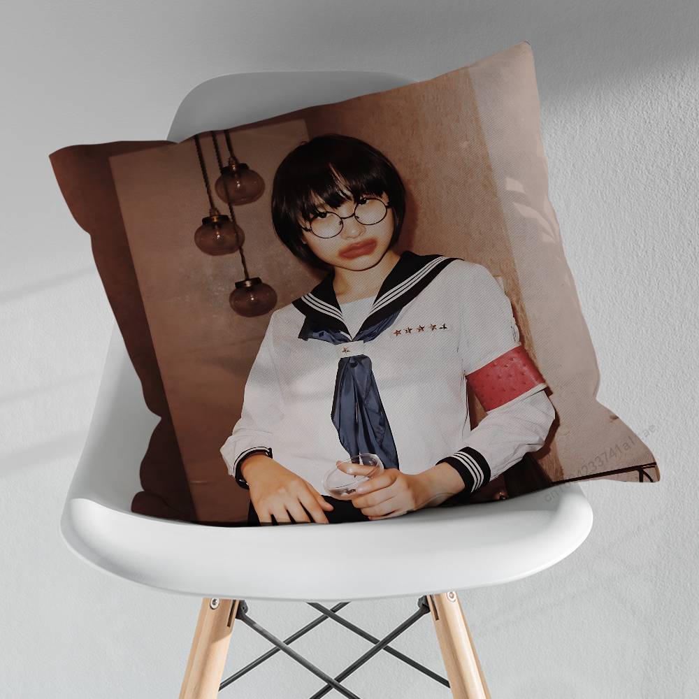 Band AAtarashii GGakko Throw Pillow Case Living Room Sofa Cushion Cover For Home Bedroom Decoration Protector