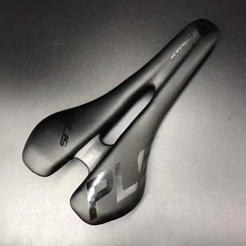 Road Mountain Bike Saddle Lightweight Racing Seat Breathable Hollow Nylon Cushion