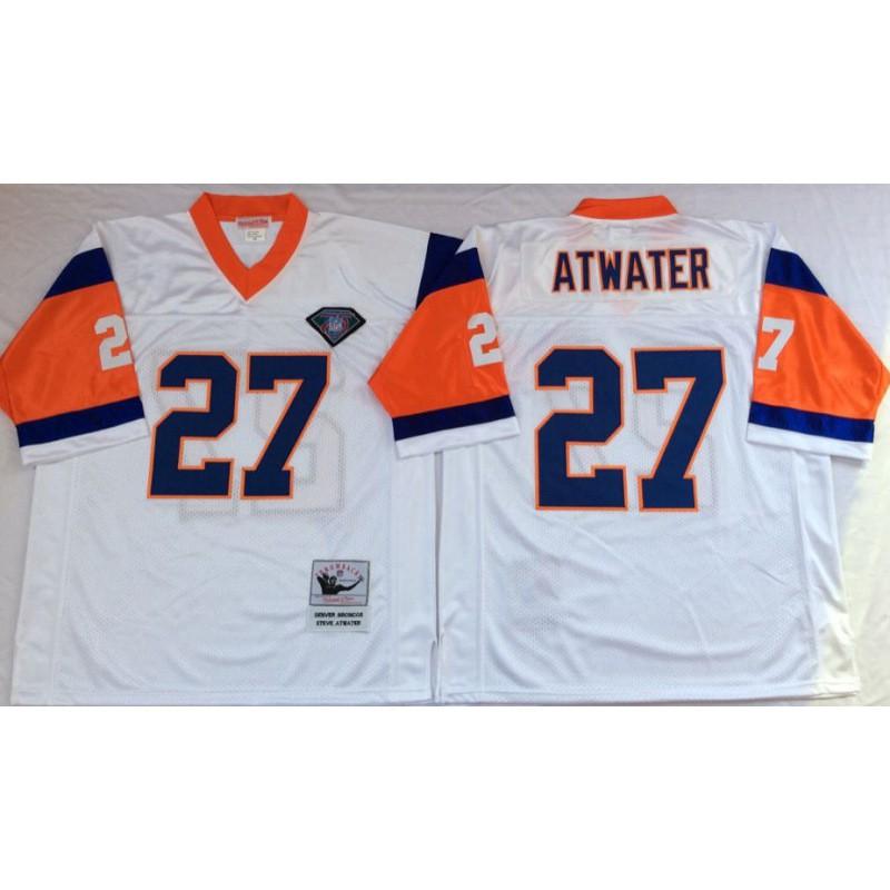 Denver Broncos Hall Of Fame 84 Vintage Rugby Jersey Embroidered Football Fan Apparel Men