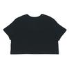 Nike Alphabet Print Short Sleeve T-Shirt Women Tops Black BV7171-010