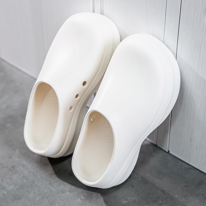 Fashion 2024 Men Women EVA Chef Shoes Non-slip Waterproof Oil-proof Shoes Comfortable Workers Slippers Outdoor Fishing Shoes