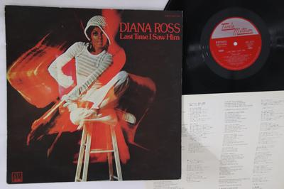 LP Record DIANA ROSS - Last Time I Saw Him SWX6074 TAMLA MOTOWN 1974 Japan Soul/Funk Used