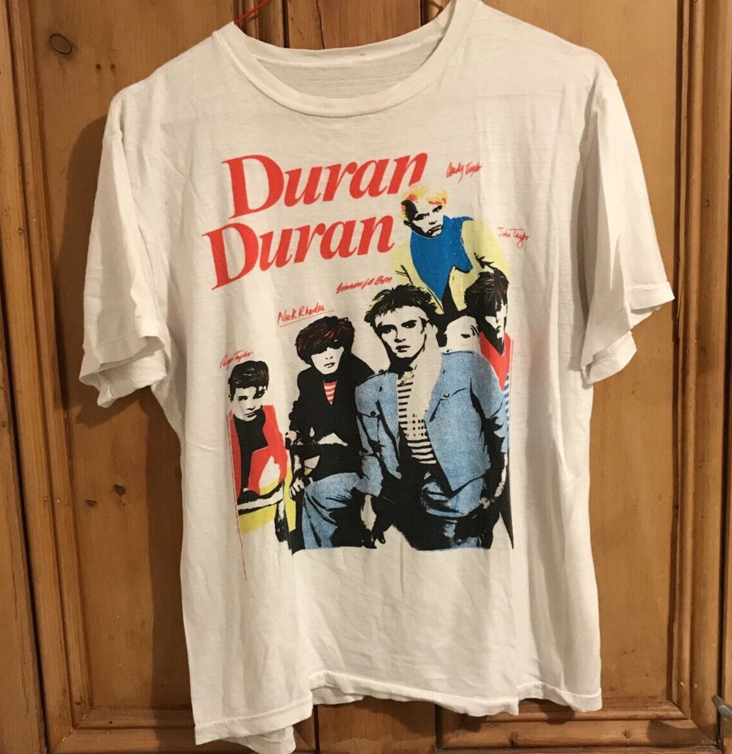 Vintage Duran Duran Graphic Men T-shirt Cool Style For Fan S5XL tee XXXL