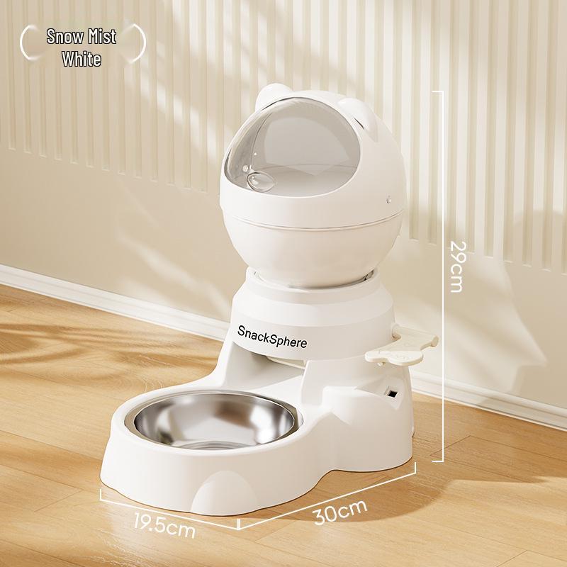 Cat & Dog Automatic Puzzle Feeder with Large Capacity Bowls