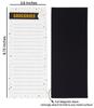 Inkdotpot Pack of 3 Magnetic Fridge To-Do List Notepads- Magnetic Memo Pads For Refrigerator-  (50 Sheets