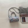 New Floral Print Top Handle Bag Cute Bost Fashiable and Versatile Shoulder Bag Casual and Simple Crossbody Bag for Women