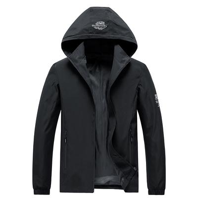 Frühlings-Freizeitmode Herren-Hoodie-Jacke Handsome Koreanische Version Lockerer Trendmantel Herren