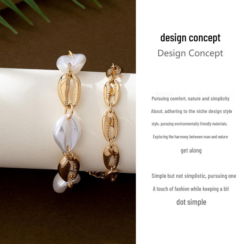 Simple Ocean Beach Resort Style Bracelet for Festive Holidays - Elegant, Unique Design