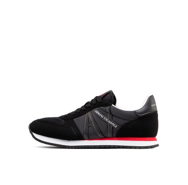 Мужские кроссовки Armani Exchange Xux017 xcc68 00002 чёрные