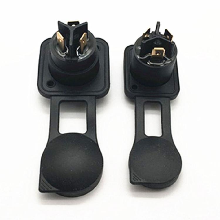 Event Equipment Power Socket Connector Receptacle with ABS Housing for Stage Lighting, Sound Systems, and LED Display Connection Tasks