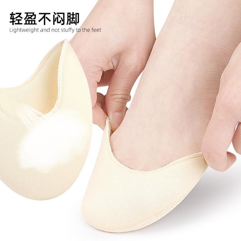 Sponge toe cover, ballet shoes, toe pad, high heels, soft rebound half size pad, toe antiwear and shockabsorbing soles