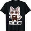 Leo Ambrose - Vote For Cat T-Shirt