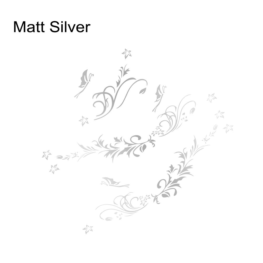 Car Body Side Sticker Carving Hollow Flower Butterfly Auto Vinyl Decal Scratch Resistant Personalized Car DIY Decoration Sticker
