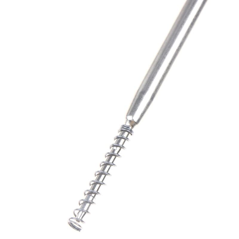 10Pcs G2 Ballpoint Pen Refills, 1Mm Medium Point With Spring Universal, Metal Steel Pipe, Black/Blue Replacement Refills