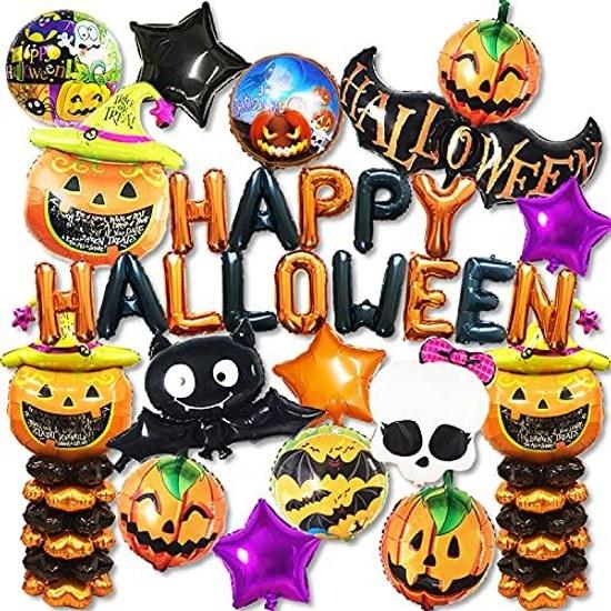 (Radiant Party) Halloween Decoration Balloon Luxurious Extra Large Set