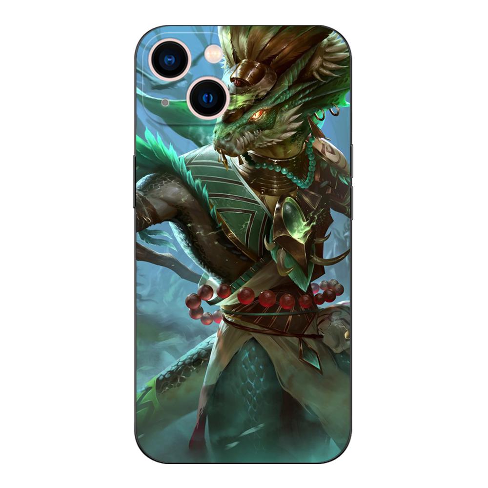 Black Tpu Case For Samsung Galaxy S22 S20 S21 FE PLUS ultra+S10 E Lite Back Cover SMITES GameS
