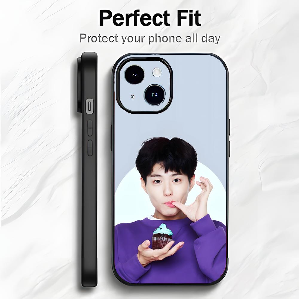 Korean Handsome Actor P-Park Bo-gum Phone Case Phone Case Soft Packaging Lightweight For iPhone17 16 15 14 13ProMax