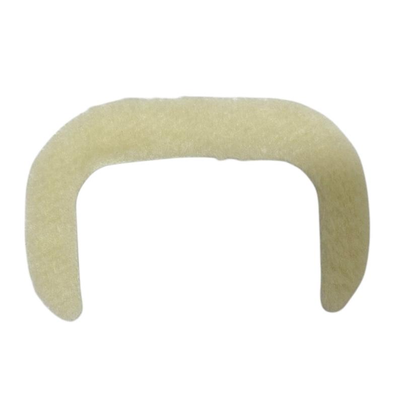 Fake Mustaches Adhesive Novelties Hairy Beard Costume Facials Hair for Halloween Christmas Party Supplies Decorations 1 бежевый