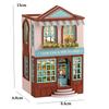 DIY Mini Wooden Doll House Assembly Building Model Pink Princess Villa Architecture Kit 3D Puzzle Dollhouse With Furniture Gifts