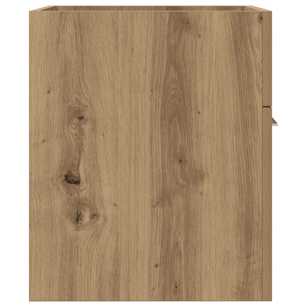 Vidaxl Waschbeckenunterschrank, Artisan-Eiche, 41x38,5x46 cm