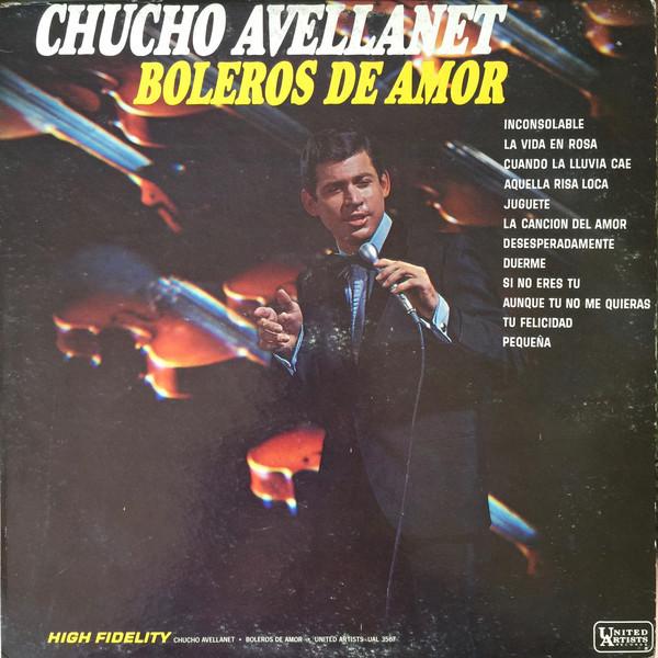 

LP Record CHUCHO AVELLANET - Boleros De Amor UAL3567 United Artists 1967 UK Latin Used