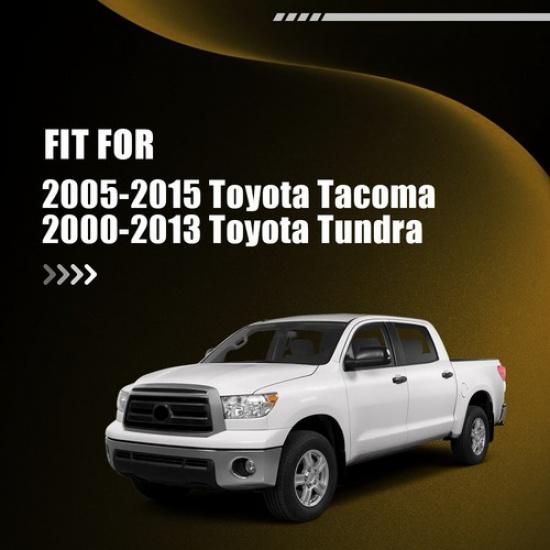 2x LED License Light Plate Rear Bumper Tag Assembly For 2000-2013 Toyota Tundra