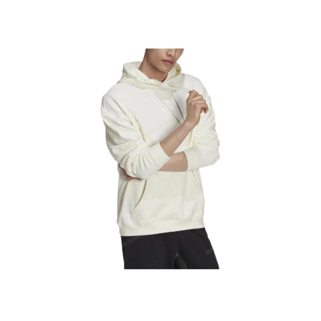 Adidas Originals Clover FW22 R.Y.V. Logo Hoodie With Front Print Men Hoodie White H11481