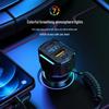PD65W Dual USB Car Charger with Fast Charging and Cable
