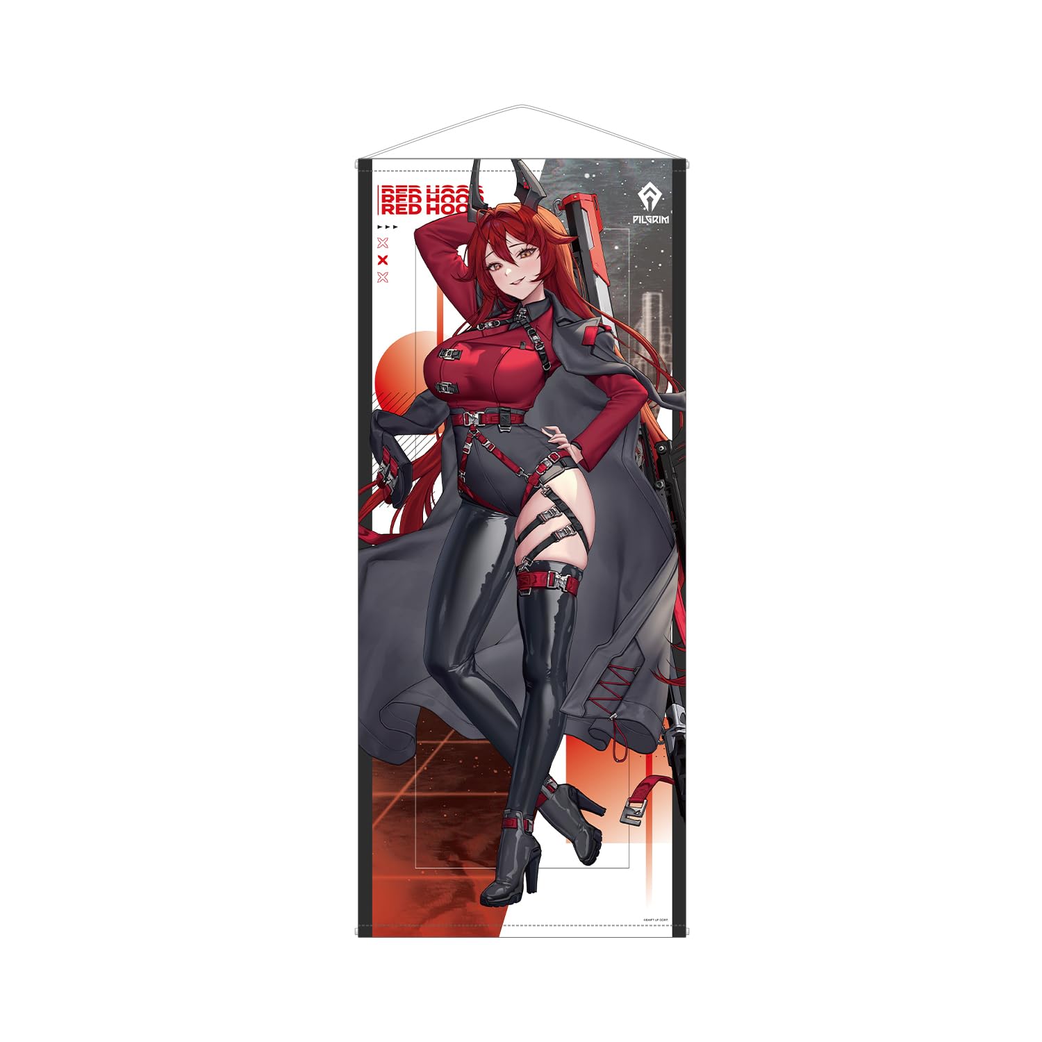 

Goddess of Victory NIKKE illustration Red Hood Tactical Fashion tapestry LOVECACAO s ver. Life-size